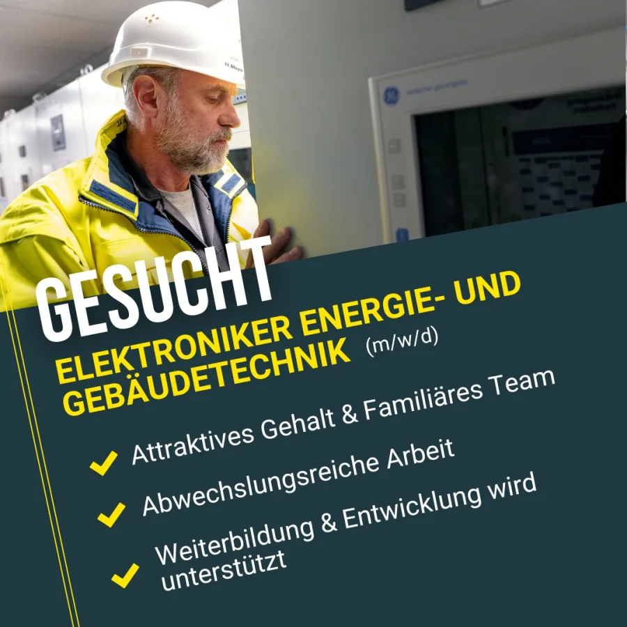 Ursprüngliche Recruiting Creative Vorlage für eine Elektronikerposition